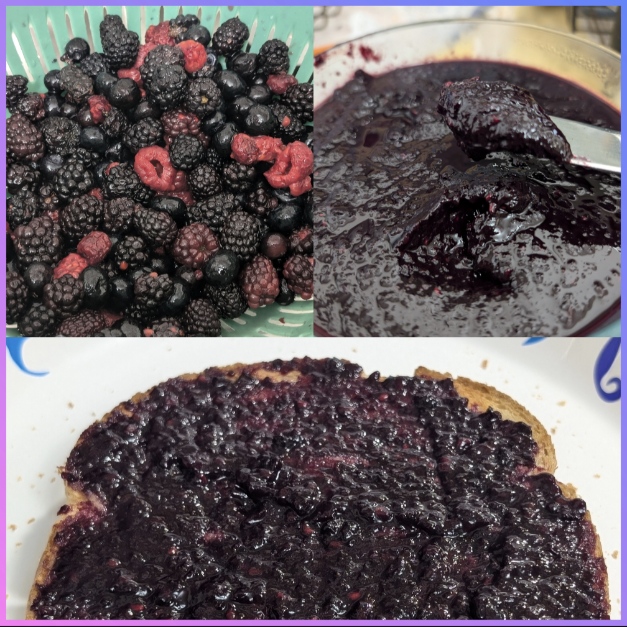 Easy All-Natural Triple Berry Jam (No Added Pectin)