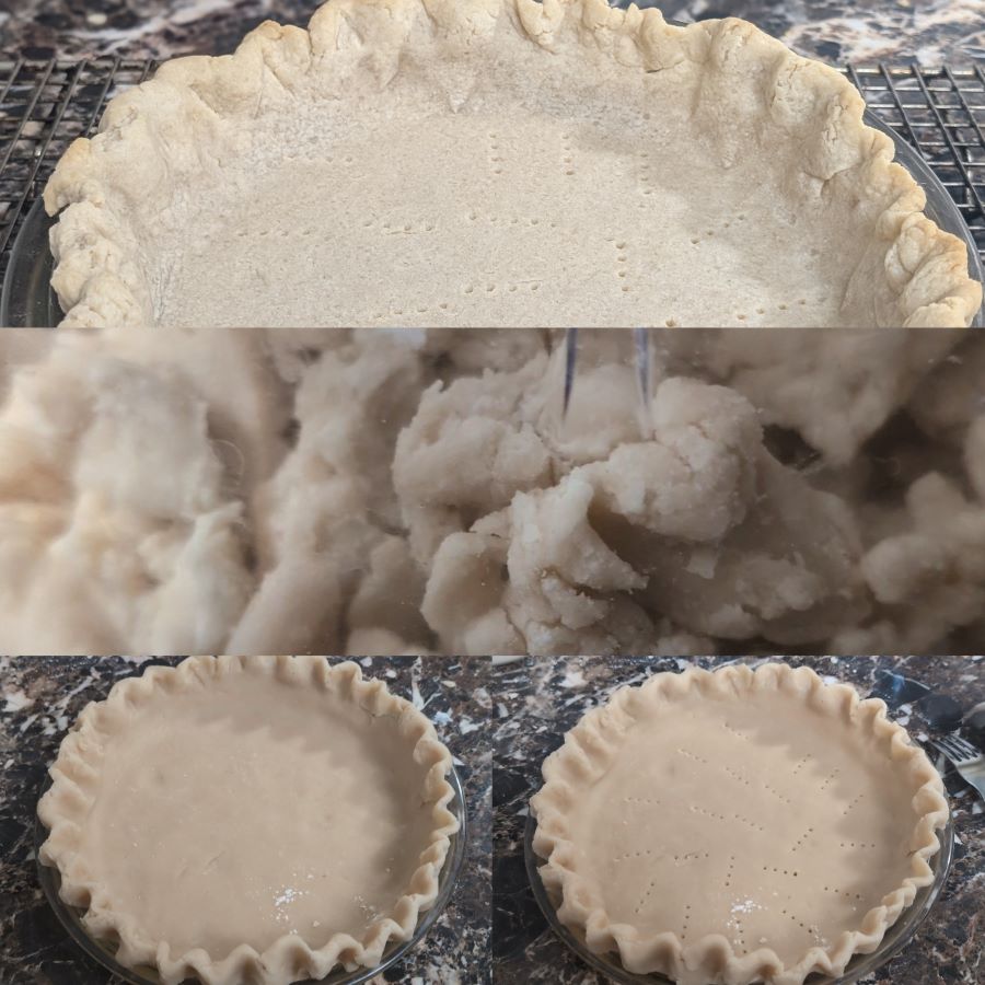 Easy Flour Pie Crust Dough – With Prebake Instructions